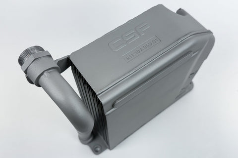 CSF 70-72 Porsche 914.6 / 70-76 Porsche 914 w/ Flat 6 Conversion Engine Oil Cooler - 8260