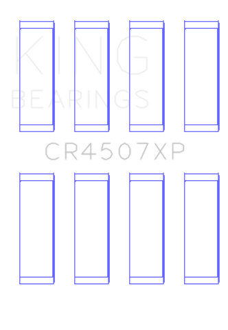 King Mazda L3-VDT MZR (Size STD) Performance Rod Bearing Set - CR4507XP