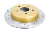 DBA 06-10 Jeep Commander Rear Drilled & Slotted Street Series Rotor - DBA2531X