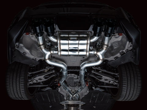 AWE Tuning 23-24 BMW G87 M2 SwitchPath Edition Exhaust - Diamond Black Tips - 3025-43487