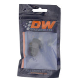 DeatschWerks 8AN ORB Male to 10AN Male Flare Adapter - Anodized Matte Black - 6-02-0408-B