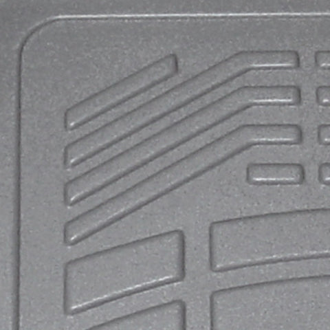 Westin 12-15 Toyota Tacoma Reg/Access/Dbl Cab (double hook) Wade Sure-Fit Floor Liners Front - Gray - 72-120053