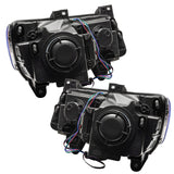 Oracle 11-14 Chrysler 300C SMD HL - Black - NON HID - ColorSHIFT DRL - ColorSHIFT - 7731-330