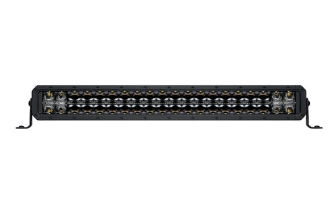 Hella Universal Black Magic 21.5in Tough Double Row Curved Light Bar - Spot & Flood Light - 358197601
