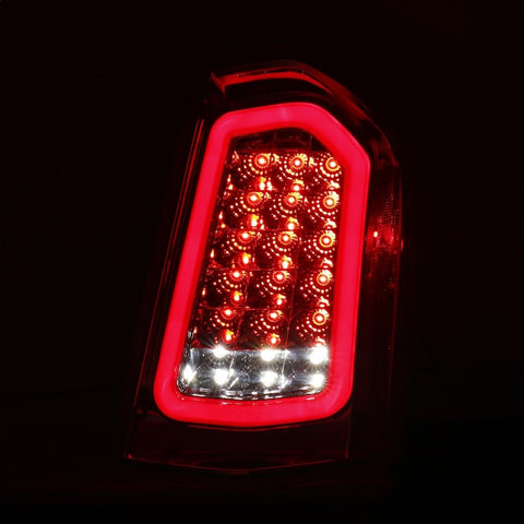 ANZO 11-14 Chrysler 300 LED Taillights Chrome w/ Sequential - 321344