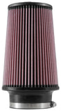 K&N Universal Rubber Filter 4inch FLG / 6inch OD-B / 4-5/8inch OD-T / 9inch H - RE-0870