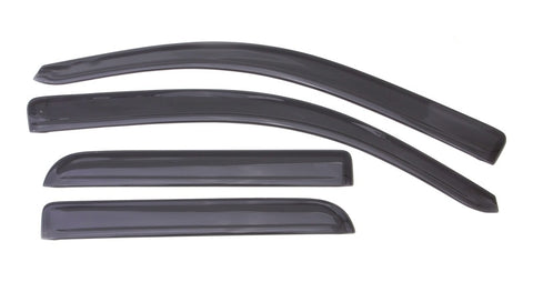 AVS 14-18 Chevy Silverado 1500 Ext. Cab Ventvisor Low Profile Deflectors 4pc - Smoke - 894040