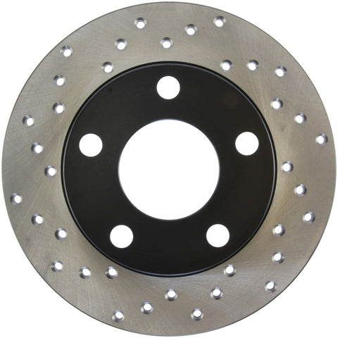 StopTech 96-01 Audi A4 Quattro / 12/98-05 VW Passat Right Rear Drilled Rotor - 128.33047R