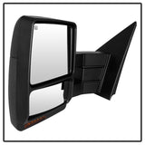 xTune Ford F150 07-14 Power Heated Amber LED Signal Telescoping Mirror Left MIR-FF15007S-PWH-AM-L - 9935381