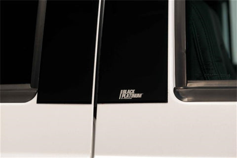 Putco 17-20 Ford SuperDuty - Regular Cab w/o Keypad (4pcs) Black Platinum Pillar Posts Classic - 402673BP
