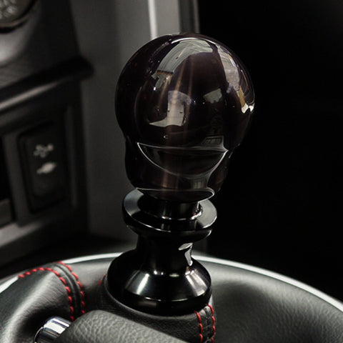 Raceseng Contour Shift Knob (No Engraving) VW / Audi Adapter - Smoke Translucent - 08231ST-0801X-081202