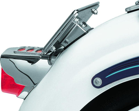Kuryakyn Universal Laydown License Holder Chrome - 9165