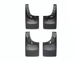 WeatherTech 08-10 Ford F250/F350/F450/F550 No Drill Mudflaps - Black - 110012-120008