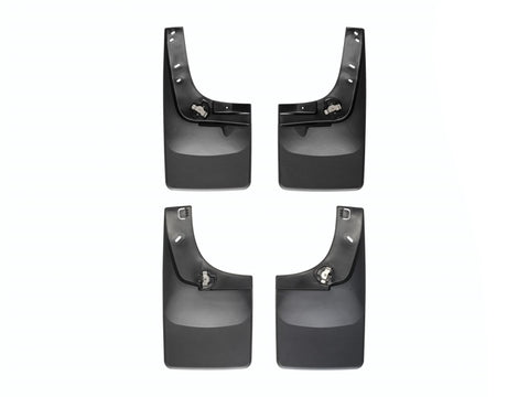 WeatherTech 08-10 Ford F250/F350/F450/F550 No Drill Mudflaps - Black - 110012-120008