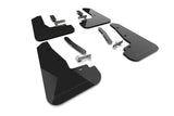 Rally Armor 25-26 Kia EV6 Base Light/GT/GT-Line Black Mud Flap - Metallic Black Logo - MF151-UR-BLK-MBK
