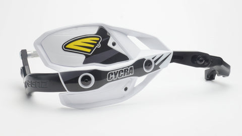 Cycra Probend Ultra w/HCM Clamp 1-1/8 in. - White - 1CYC-7506-42HCM