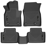 Husky Liners 19-22 Mazda 3 / 20-22 CX-30 WeatherBeater Front & 2nd Seat Floor Liners - Black - 95121