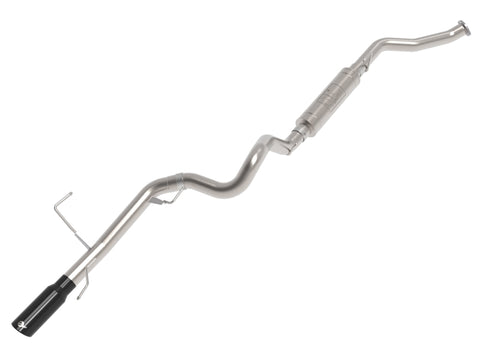 aFe 22-26 Toyota Land Cruiser (J300) Vulcan Series 3in Stainless Steel Exhaust System w/ Black Tip - 49-36064-B