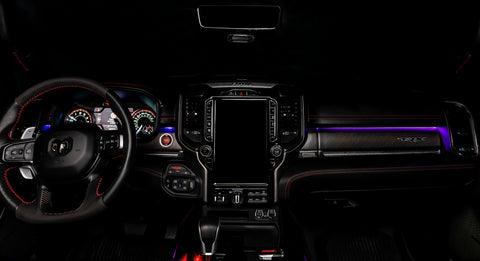 Oracle 19-22 Ram Fiber Optic LED Interior Ambient Dash Kit - (3PCS) - - 4234-333