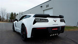 Corsa 2017-2019 Corvette Z06 2.75in Axle Back Exhaust Polished Dual Rear Exit Quad 4.5in Tip (Sport) - 14768