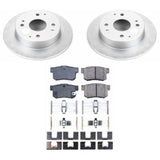 Power Stop 98-99 Acura CL Rear Z17 Evolution Geomet Coated Brake Kit - CRK1244