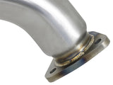 aFe Twisted Steel 3in Rear Down-Pipe/Mid Pipe 2017+ Honda Civic Type R I4 2.0L (t) - 49-36617