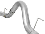 aFe Atlas 4in Aluminized Steel DPF-Back Exh 18-19 Ford F-150 V6-3.0L (td) w/ Polished Tip - 49-03106-P