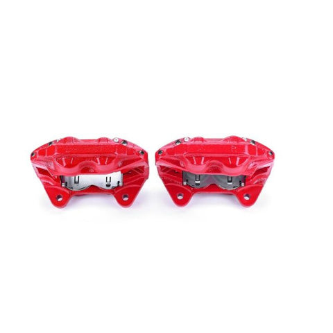 Power Stop 03-07 Lexus LX470 Front Red Calipers w/o Brackets - Pair - S2768