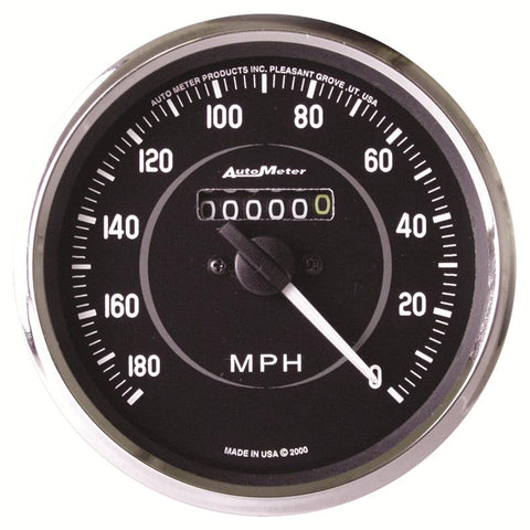 Autometer Cobra 4 inch 0-180 MPH Mechanical Speedometer - 201005
