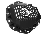 aFe Street Series Rear Differential Cover Black w/ Machined Fins 19-20 Ram 2500/3500 - 46-71150B