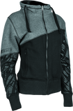 Speed and Strength Cat Outa Hell Hoody Grey/Black Womens - XS - 884440