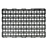 BuiltRight Industries 25in x 15.5in Tech Plate Steel Mounting Panel - Black - 201015
