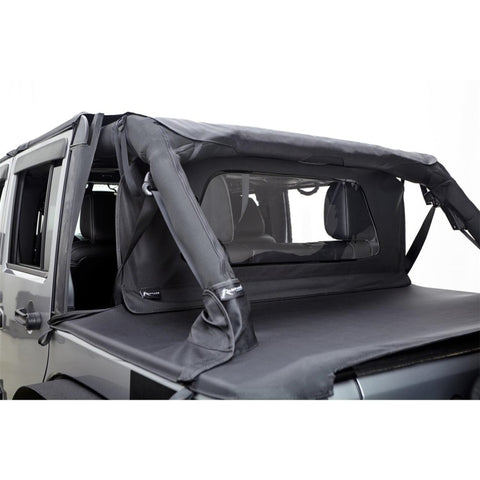 Rampage 2007-2018 Jeep Wrangler(JK) Windbreaker - Black Diamond - 990035