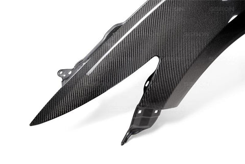 Seibon 14-15 Honda Civic 2 Door OE-Style Carbon Fiber Fenders - FF14HDCV2D