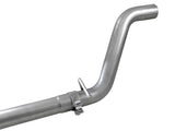 aFe MACH Force-Xp 2-1/2in 409 Stainless Steel Mid-Pipe w/Resonator Delete 18+ Jeep Wrangler JL 3.6L - 49-48077
