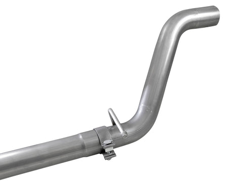aFe MACH Force-Xp 2-1/2in 409 Stainless Steel Mid-Pipe w/Resonator Delete 18+ Jeep Wrangler JL 3.6L - 49-48077