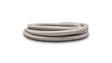 Vibrant -8 AN SS Braided Flex Hose (2 foot roll) - 11908