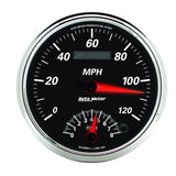 Autometer Designer Black II 5in 120 MPH & 8k RPM In-Dash Tach/Speedo - 1291