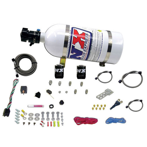 Nitrous Express All GM EFI Single Nozzle Nitrous Kit (35-150HP) w/10lb Bottle - 20920-10