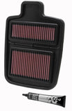 K&N Replacement Air Filter - 10.625in O/S L x 7.625in O/S W x .688in H for Arctic Cat - AC-7009