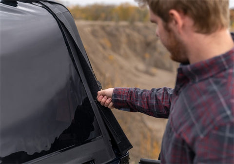 Rampage 97-06 Jeep Wrangler TJ Frameless Trail Soft Top Kit - Black Diamond - 106535