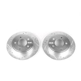 Power Stop 99-04 Chrysler 300M Rear Evolution Drilled & Slotted Rotors - Pair - AR8335XPR