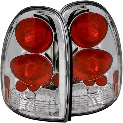 ANZO 1996-2000 Chrysler Voyager Taillights Chrome - 211037
