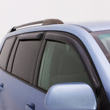 AVS 17-21 Jeep Compass (New Body Style) Ventvisor Outside Mount Deflectors 4pc - Smoke - 94346