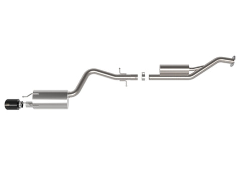 aFe Lexus IS300 01-05 L6-3.0L Takeda Cat-Back Exhaust System- Black Tip - 49-36058-B