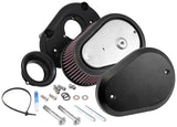 K&N 10-16 Harley Davidson Dyna Wide Glide Street Metal Custom Air Filter - RK-3932XB