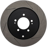 StopTech Power Slot 08-09 Evo 10 Slotted Left Rear Rotor - 126.46075SL