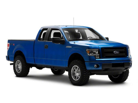 Raxiom 09-14 Ford F-150 Axial Series Headlights w/ LED Bar- Blk Housing (Clear Lens) - T566367