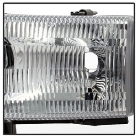 xTune Dodge Ram 1500 94-01 OEM Style Headlights w/ Corner Chrome HD-JH-DR94-OE-C - 9032141