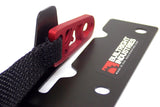 BuiltRight Industries 09-20 Ford F-150/Raptor (09-14 SuperCrew Only) Rear Seat Release - Black Strap - 100100